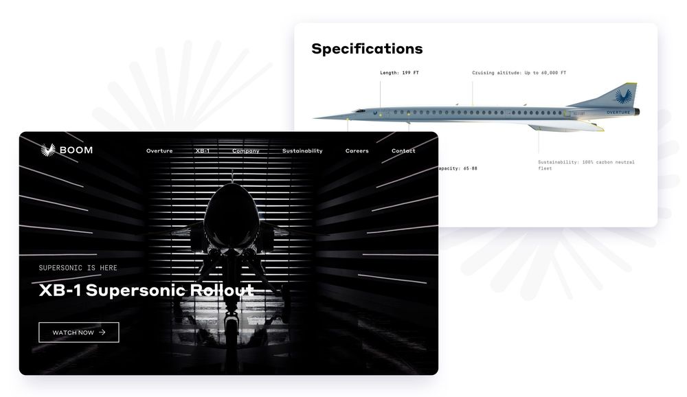 Boom! How we built a pixel-perfect frontend for a SuperSonic company