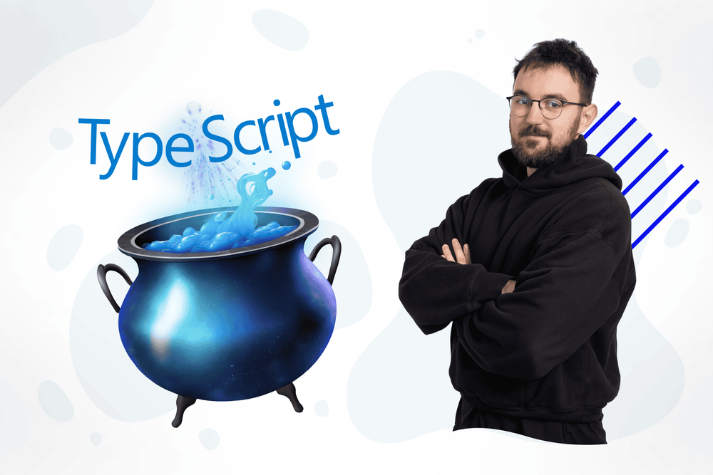 Developer is sweaty, TypeScript spaghetti

