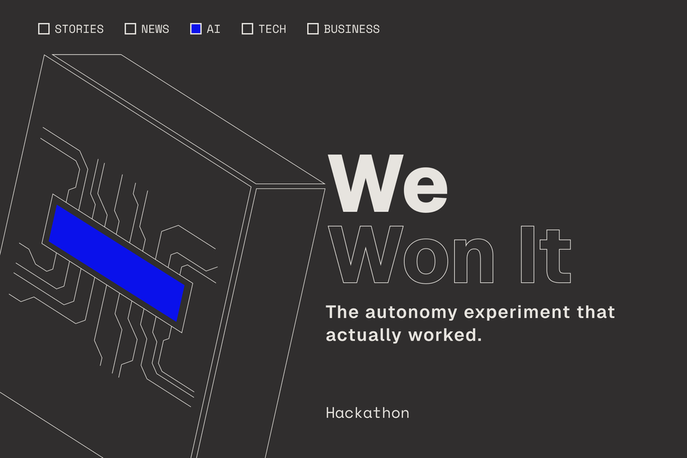 We Won a Hackathon by Letting an Agent Pick
Its Own Tickets — Here's What Broke