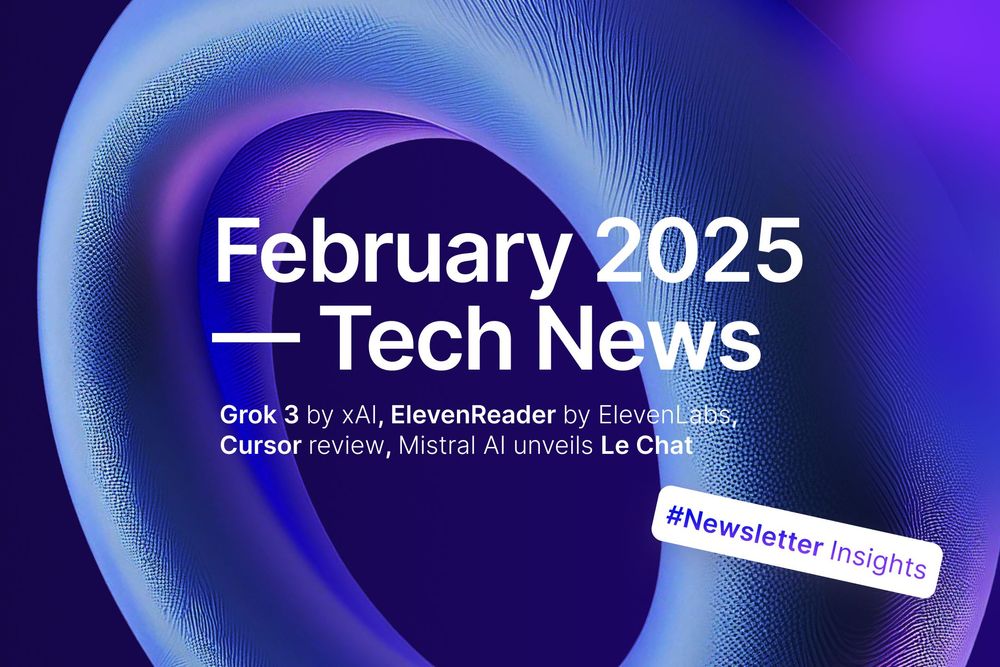 Tech News February 2025 - Newsletter Highlights